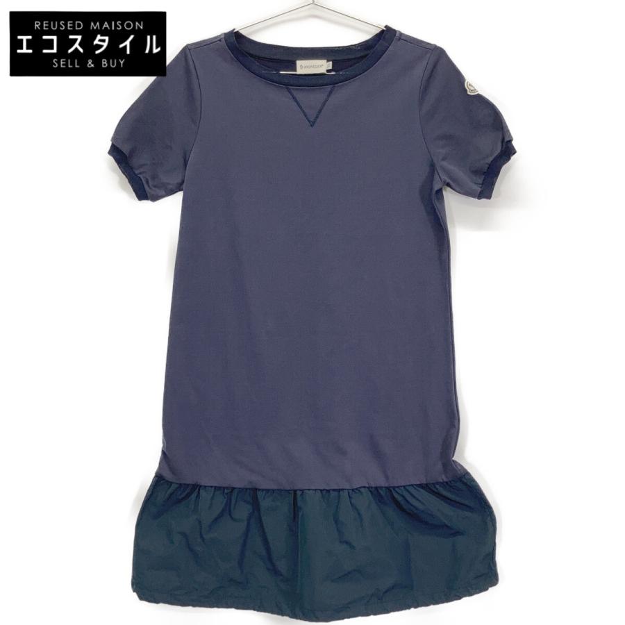 MONCLER モンクレール ワンピース ネイビー 6A 6歳相当 MONCLER モンクレール ワンピース ネイビー 6A 6歳相当 - メルカリ