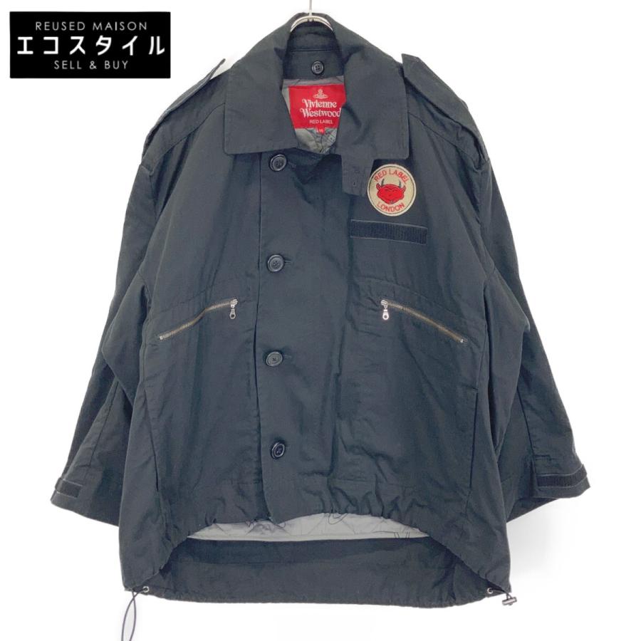 VivienneWestwoodRedLabel ブラック コットンツイル フライト