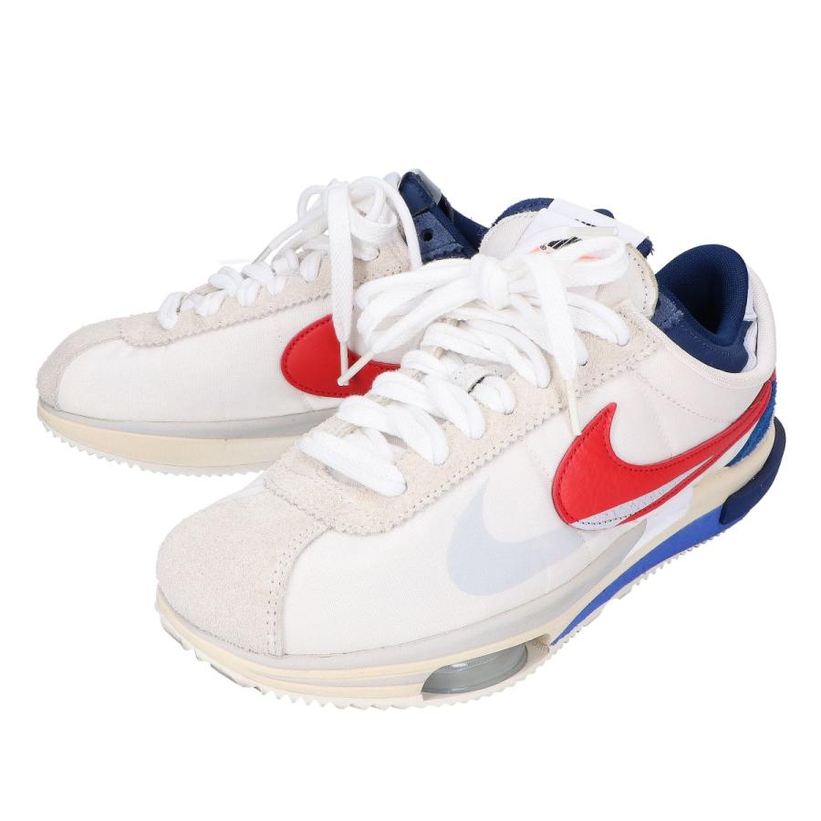 sacai / サカイ | × NIKE / ナイキ ZOOM CORTEZ SP / DQ0581-100 コルテッツ スペシャル スニーカー | 27 | ホワイト | メンズ NIKE（ナイキ） 美品 NIKEナイキxsacaiサカイ DQ0581-100 ZOOM CORTEZ
