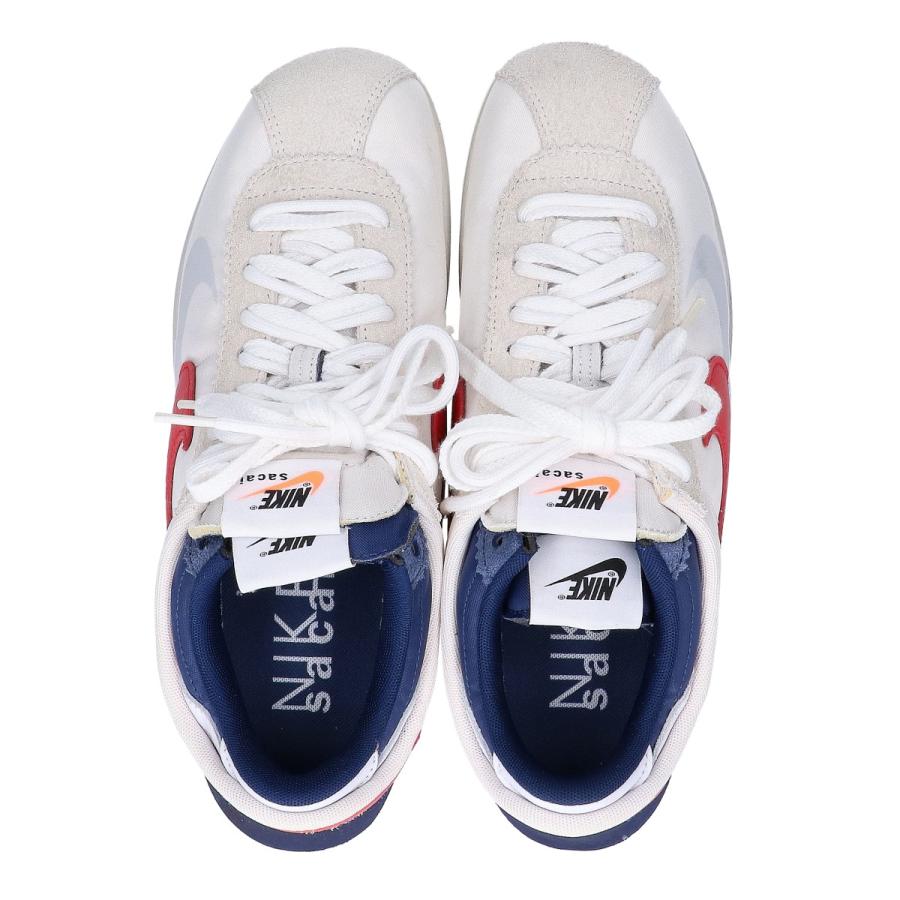 NIKE（ナイキ） 美品 NIKEナイキxsacaiサカイ DQ0581-100 ZOOM CORTEZ