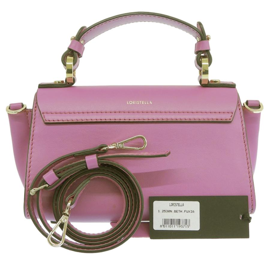 美品 LORISTELLA ロリステッラ レザー 2WAY ミニハンド/ショルダー