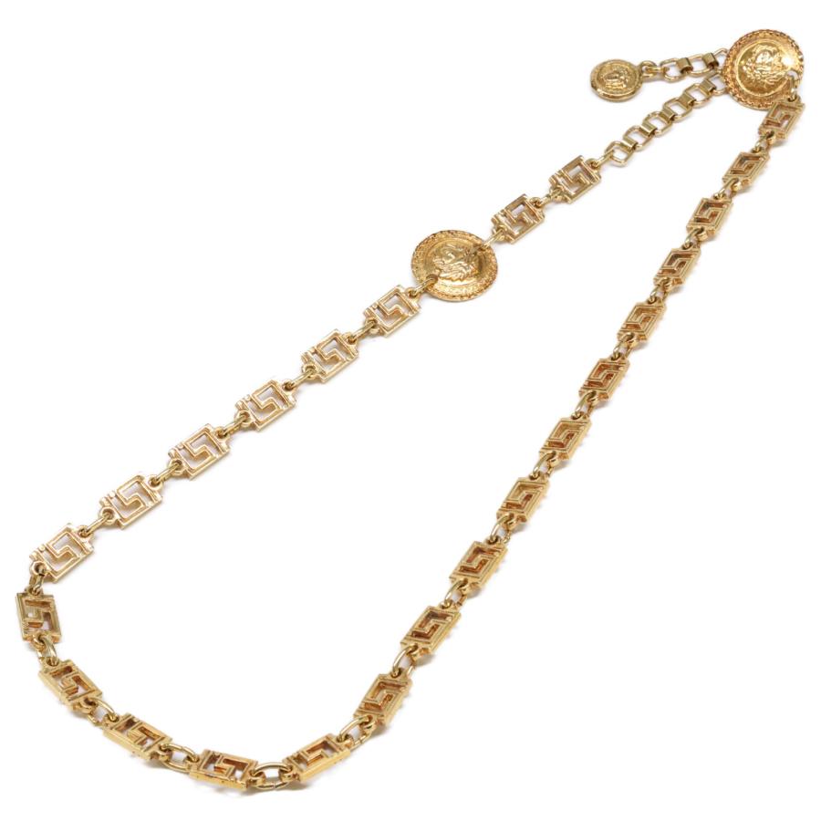 Versace ヴェルサーチ メデューサ チェーン ネックレス ゴールド