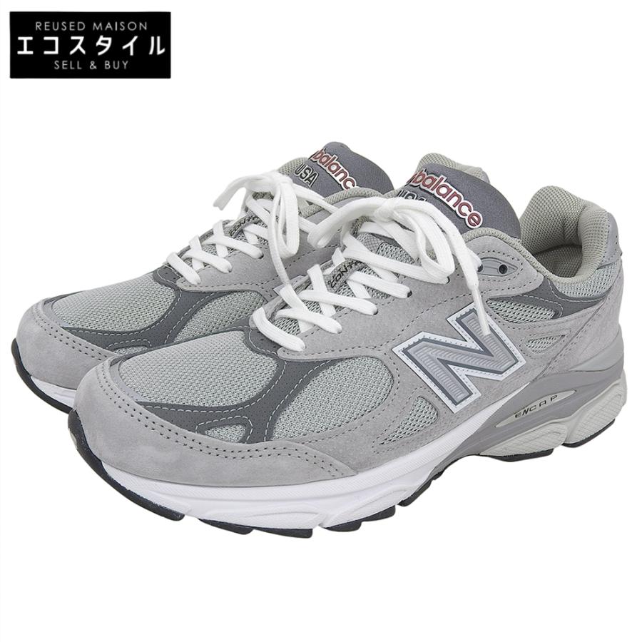 New Balance（ニューバランス） 美品 990V3 Gray スニーカー シューズ