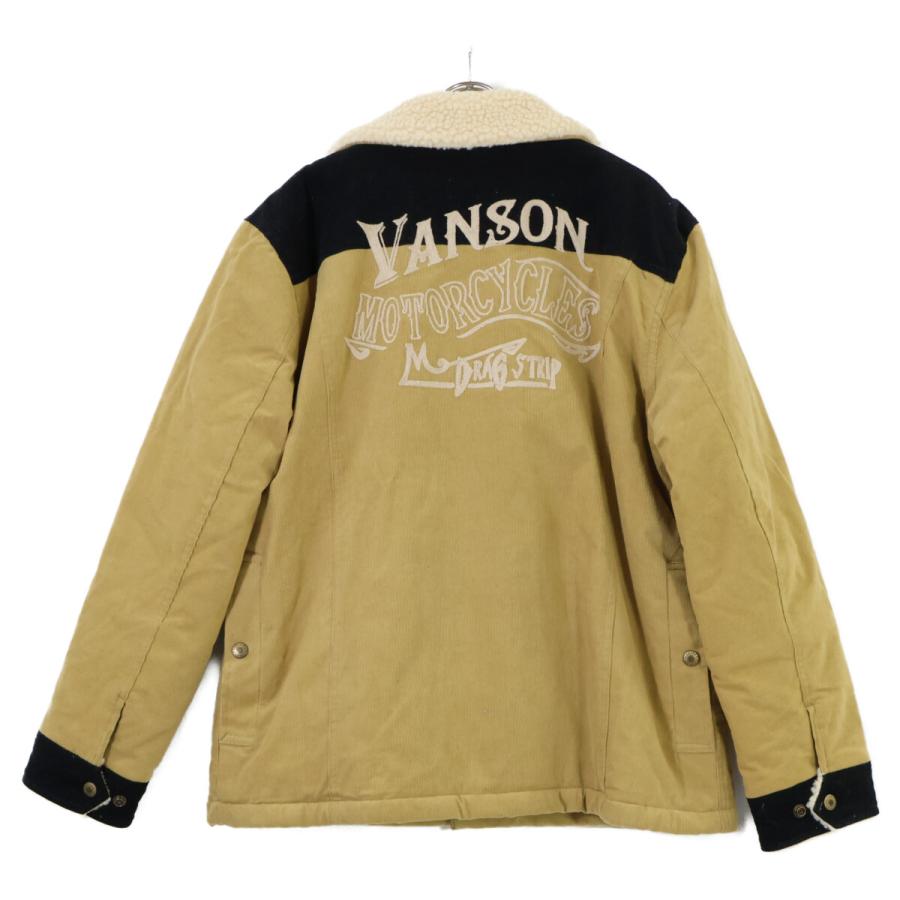 VANSON（バンソン） イエロー コーデュロイ ボア ランチジャケット