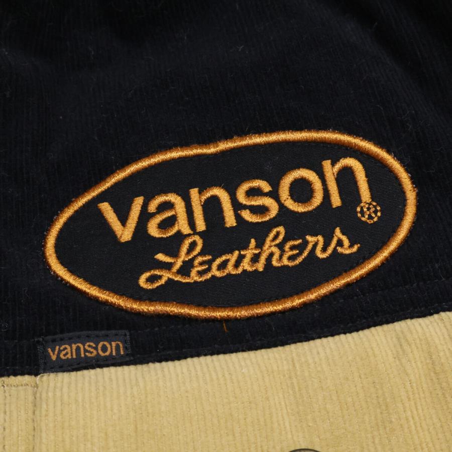 VANSON（バンソン） イエロー コーデュロイ ボア ランチジャケット