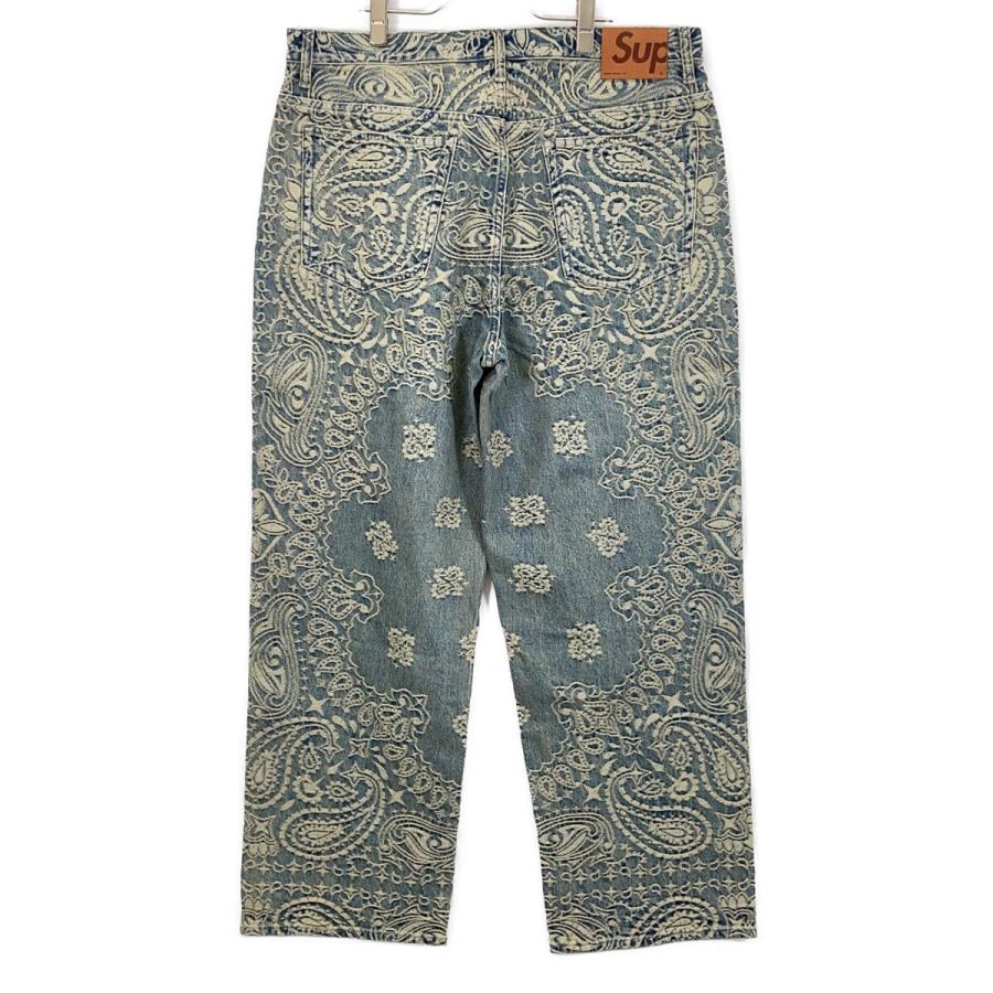 Supreme（シュプリーム） 25SS ブルー Bandana Jacquard Baggy デニム