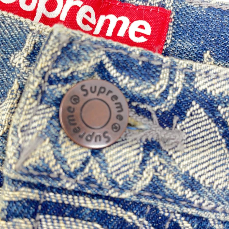 Supreme（シュプリーム） 25SS ブルー Bandana Jacquard Baggy デニム