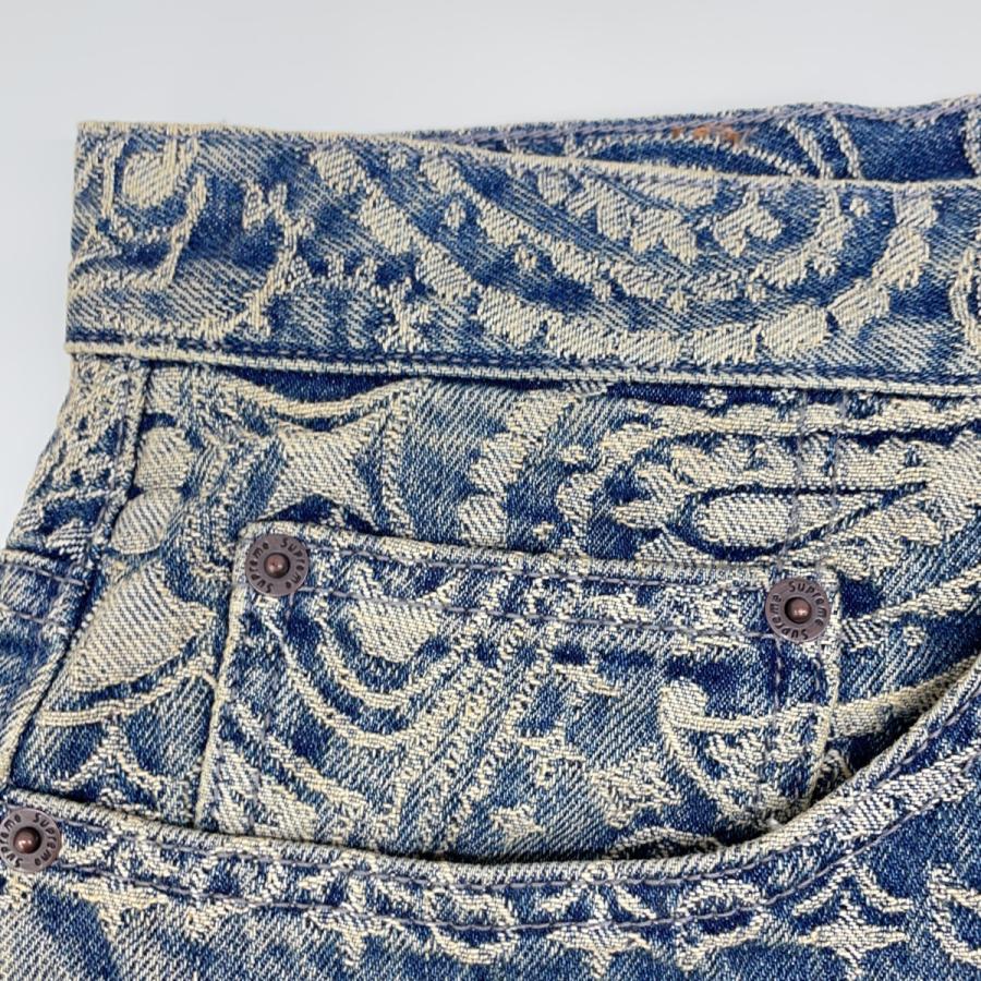 Supreme（シュプリーム） 25SS ブルー Bandana Jacquard Baggy デニム