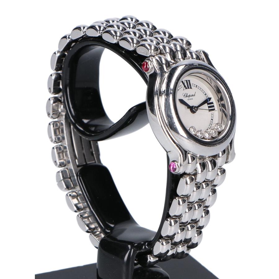 T207 ショパール ハッピースポーツ 27/8245 5Pダイヤ クォーツ Chopard（ショパール） 27/8245-21 ハッピースポーツ 5Pダイヤモンド