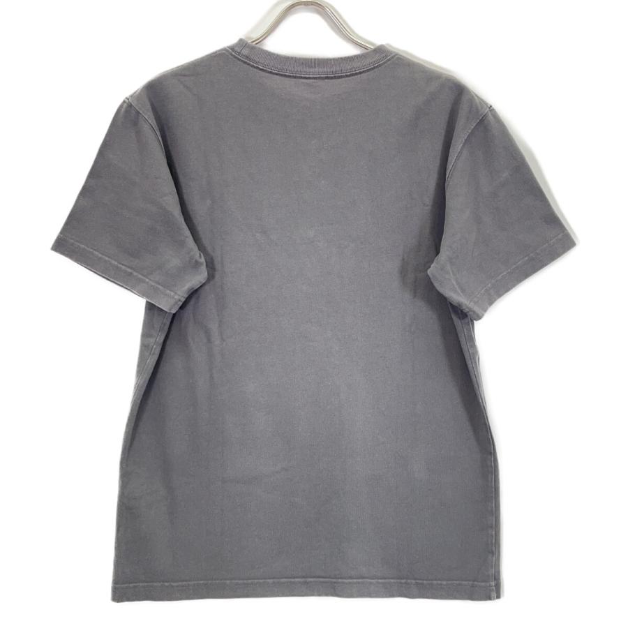 Dior Homme エディ期Dロゴ Tシャツ初期　グレー Dior HOMME ディオールオム グレー エンブロイダリー ロゴ Tシャツ