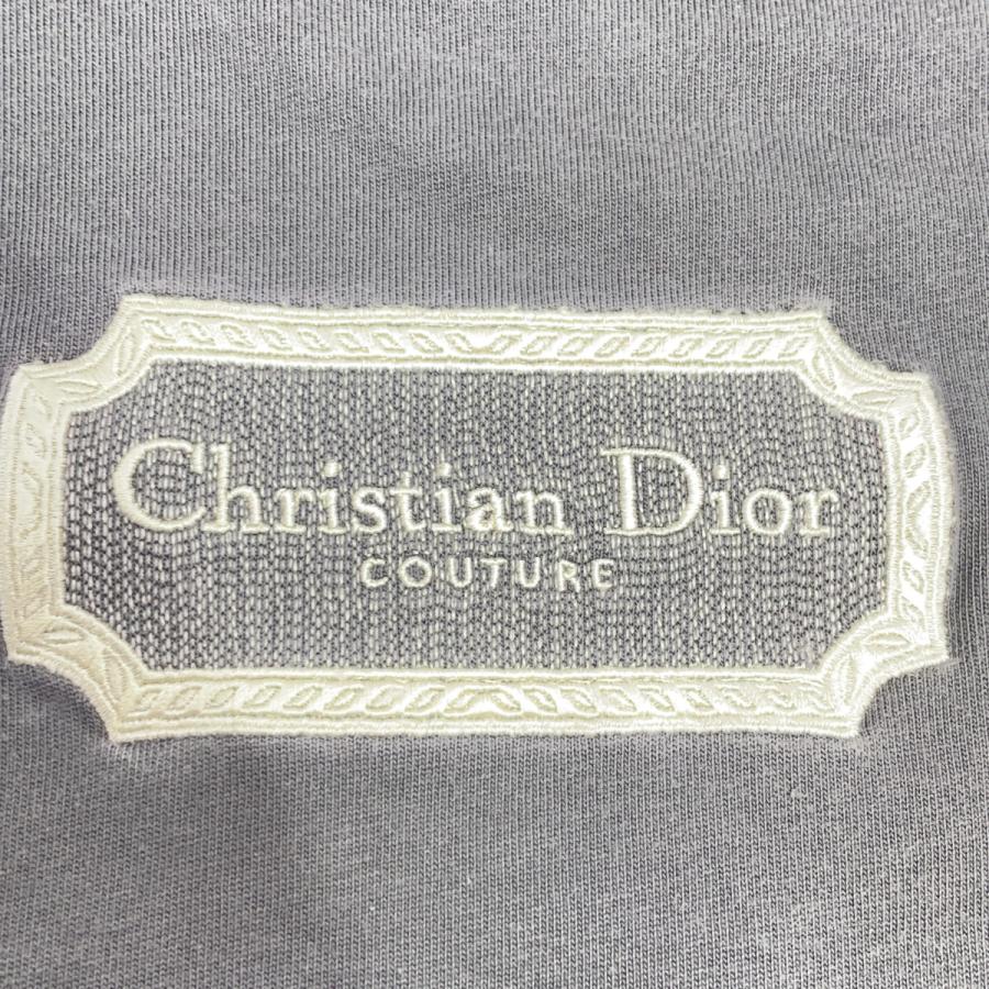 Dior HOMME ディオールオム グレー エンブロイダリー ロゴ Tシャツ