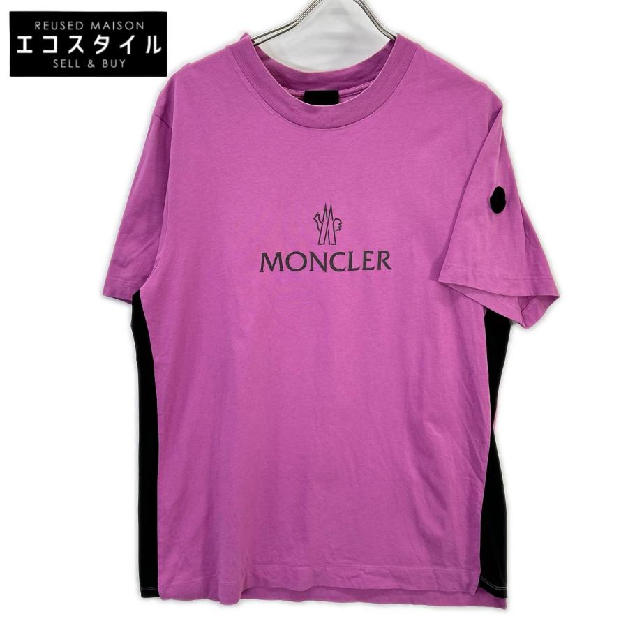 MONCLER（モンクレール） ピンク MAGLIA MANICHE CORTE Tシャツ ピンク