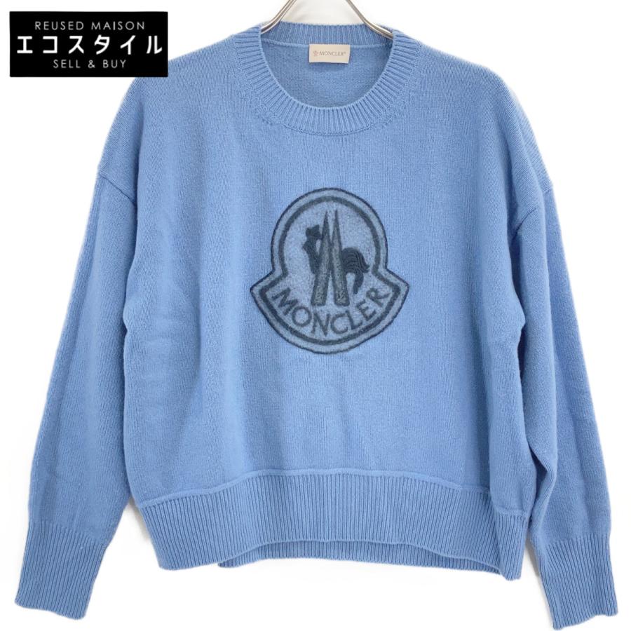 MONCLER（モンクレール） 19年 MAGLIONE TRICOT カシミヤ混 ロゴ