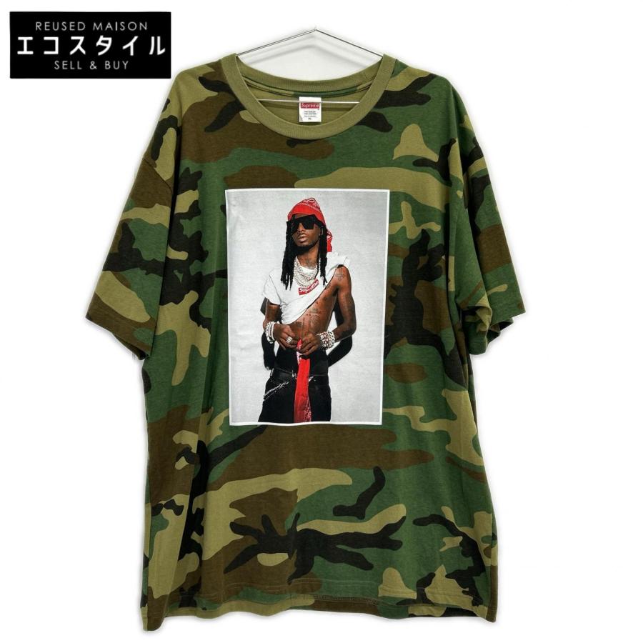Supreme（シュプリーム） 25AW カモフラ Playboi Carti Tee S/S XL