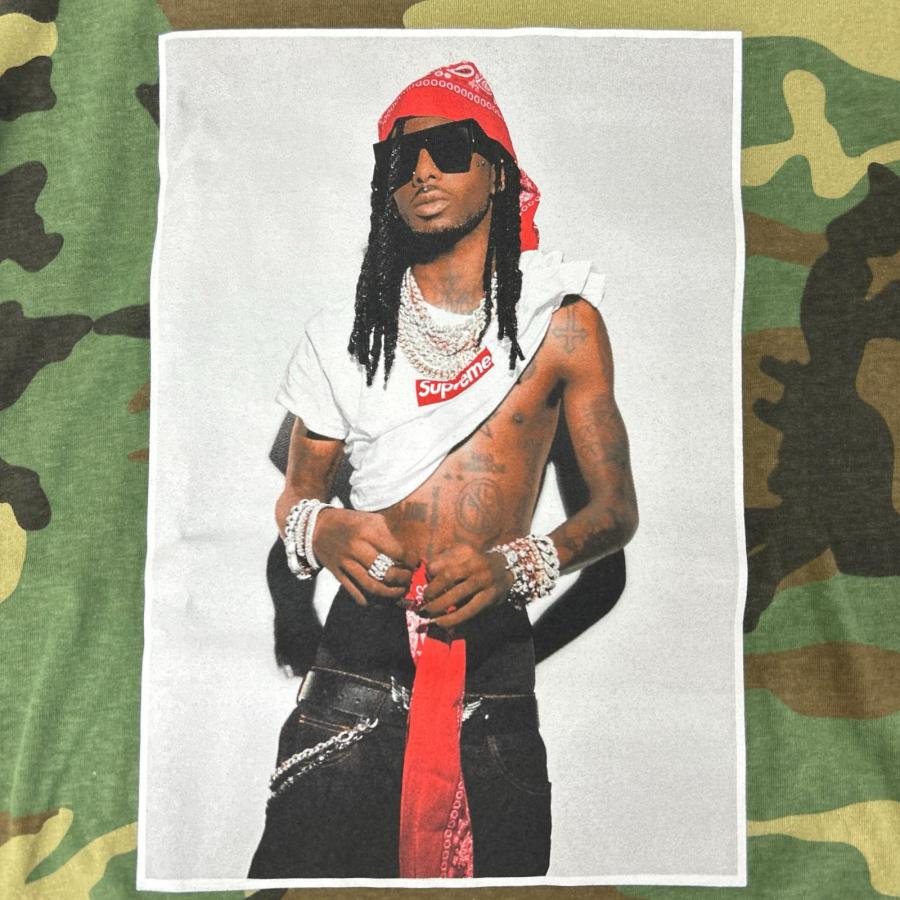 Supreme（シュプリーム） 25AW カモフラ Playboi Carti Tee S/S XL