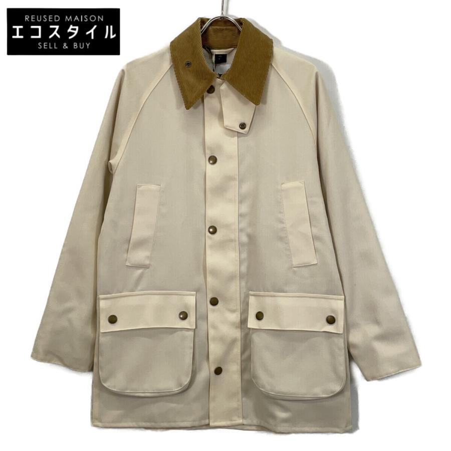 Barbour バブアー BEAMS別注 ホワイト ウール ビデイル ジャケット