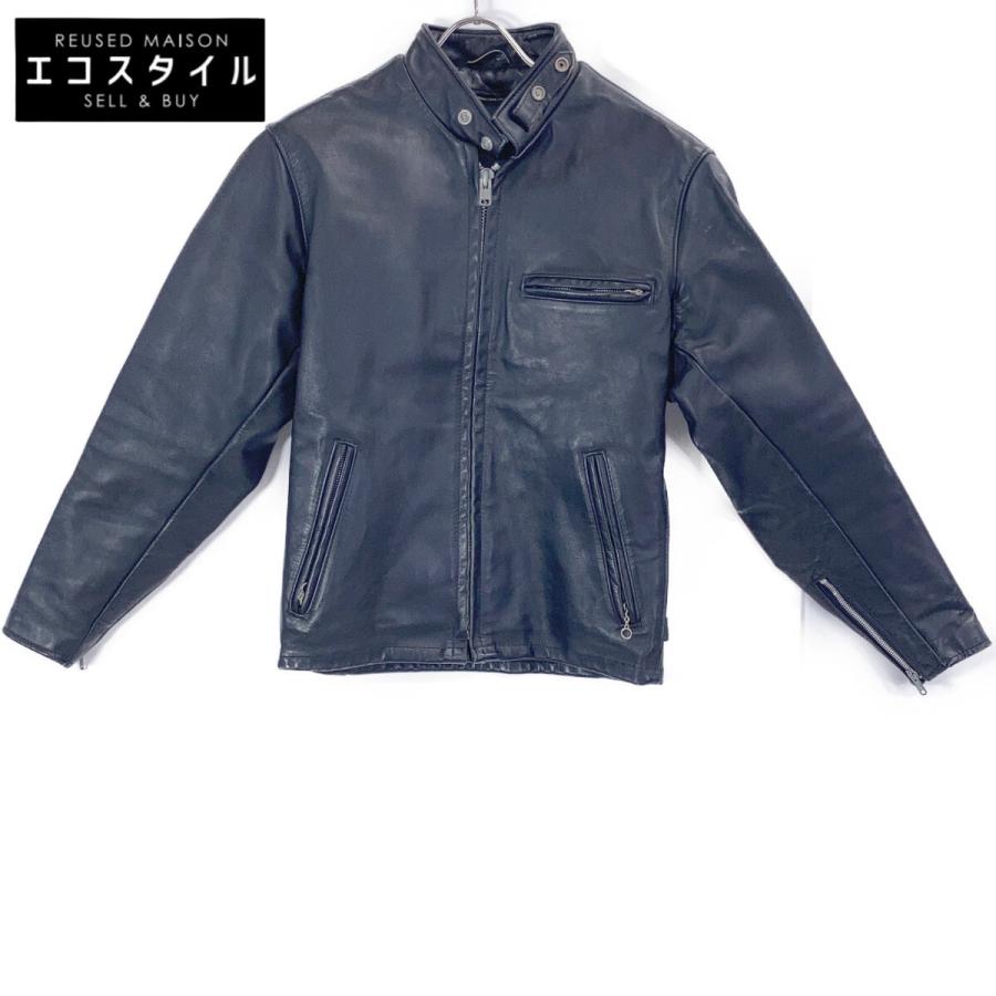 Schott N.Y.C（ショット） SCHOTT 641 ブラックシングルレザー