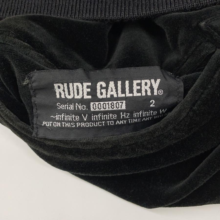 RUDE GALLERY（ルードギャラリー） ブラック ベロア スカジャン MARIA