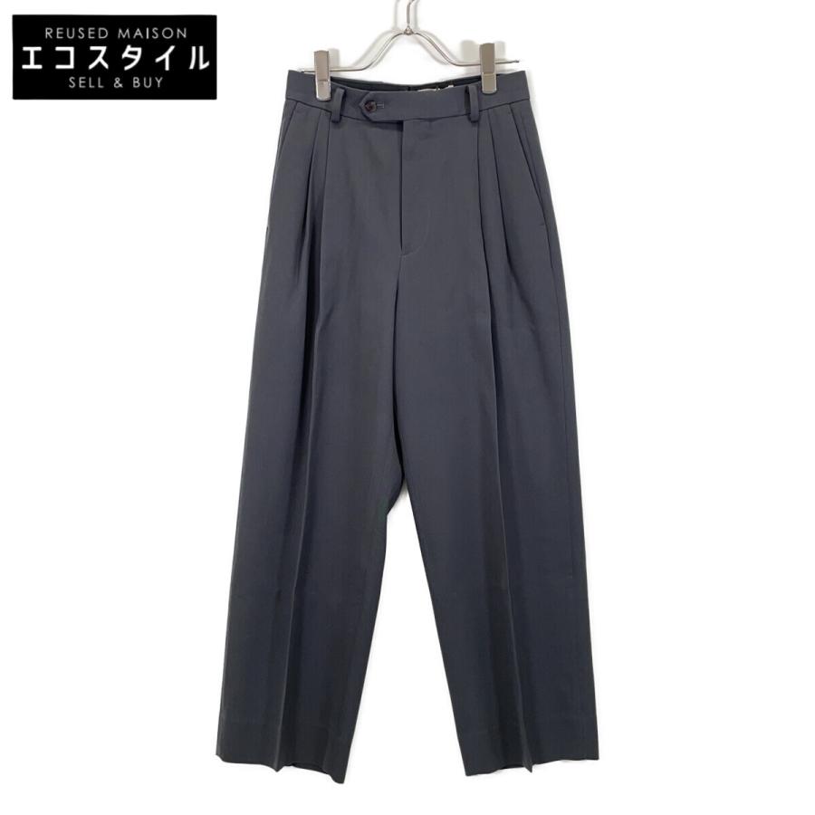 AURALEE A22AP02MG ウールスラックス AURALEE オーラリー A22AP02MG LIGHT WOOL MAX GABARDINE TWO-TUCK