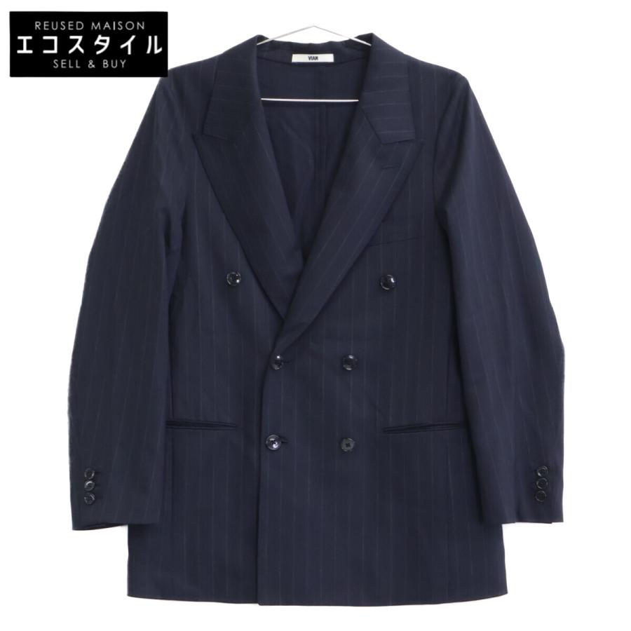 Spick&Span スピック＆スパン 【VIAN】25AW ネイビー ストライプ