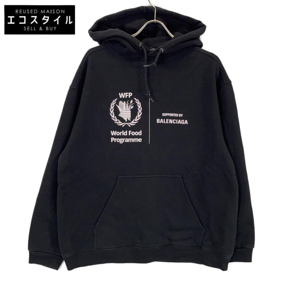 BALENCIAGA WFP パーカー ブラック S(XL相当) BALENCIAGA（バレンシアガ） 20年製 600583 WFPパーカー ブラック M