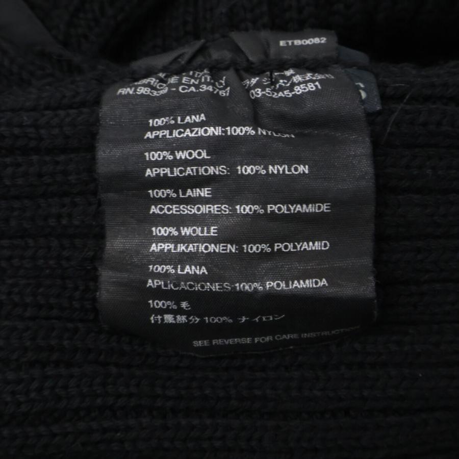 PRADA SPORT プラダスポーツ ETB0082 ブラック ウール トライバース