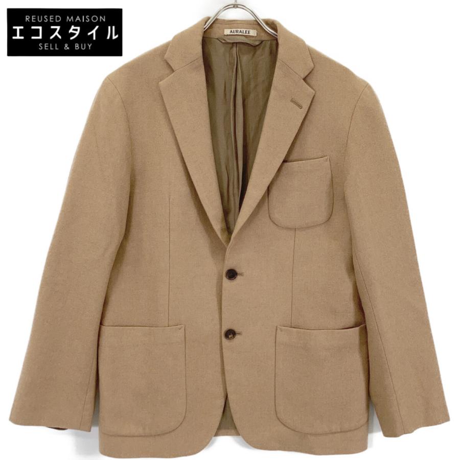 AURALEE オーラリー キャメル BABY CAMELHAIR FLANNEL JACKET 4