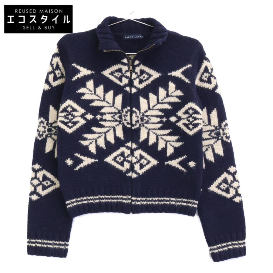 Ralph Lauren ラルフローレン ネイビー ノルディック ジップアップ