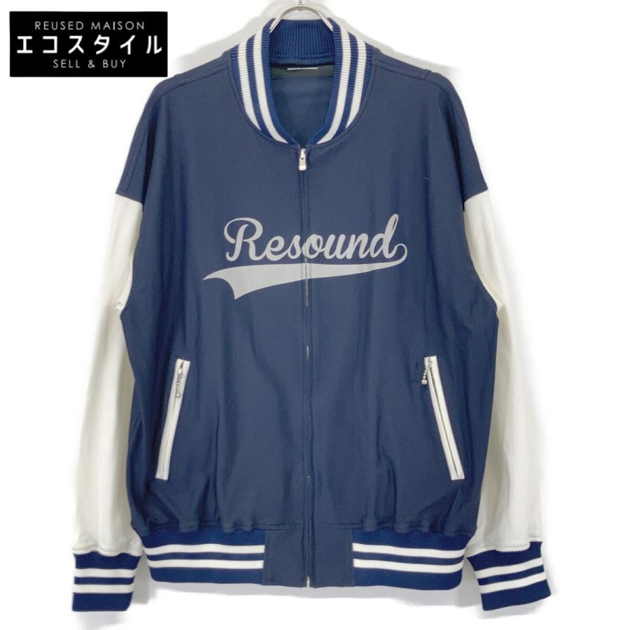 RESOUND CLOTHING リサウンドクロージング RC26-C-010 ネイビー BB ROGO HEAT VARSITY JACKET 2 RESOUND CLOTHING リサウンドクロージング RC26-C-010 ネイビー BB
