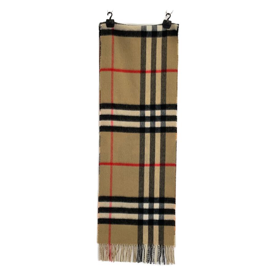 BURBERRY（バーバリー） チェック リバーシブル フリンジ マフラー