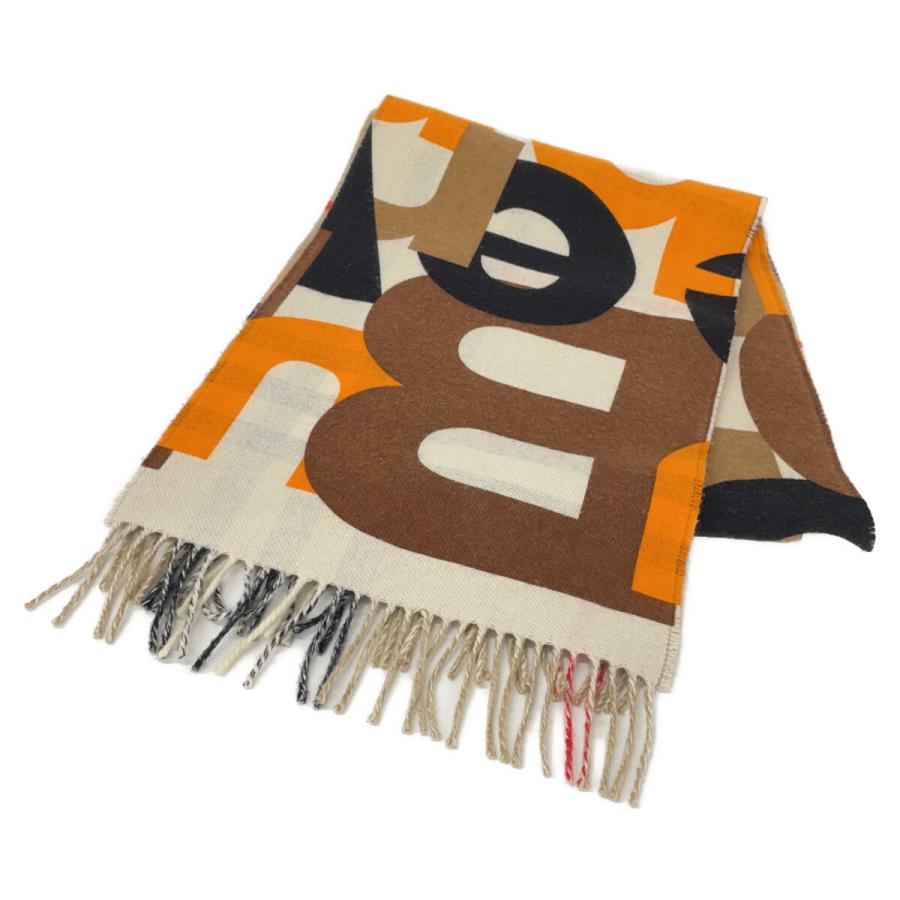 希少　BURBERRY　バーバリー　リバーシブル　カラー　チェック　マフラー BURBERRY（バーバリー） チェック リバーシブル フリンジ マフラー