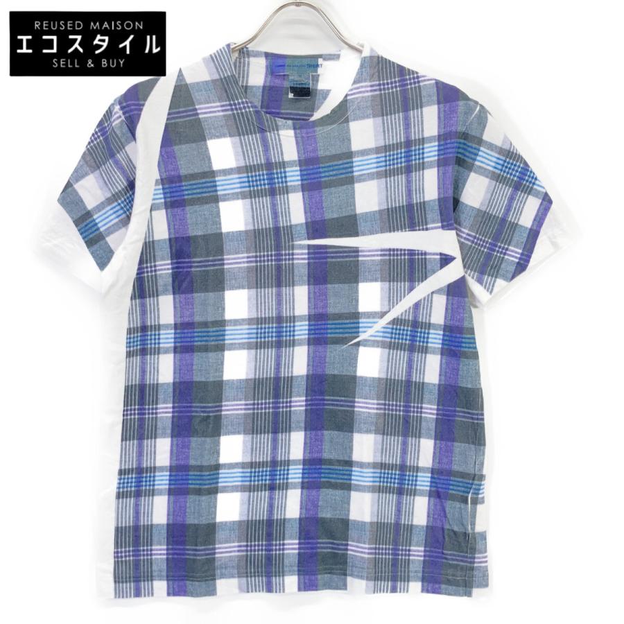 COMME des GARCONS SHIRT コムデギャルソンシャツ FO-T001 25SS ブルー 