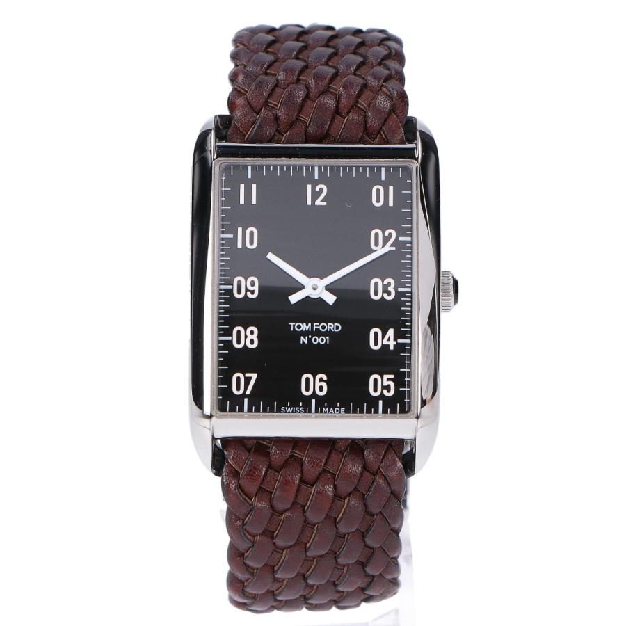 美品 TOM FORD トムフォード TFT001003 LARGE レクタンギュラー 