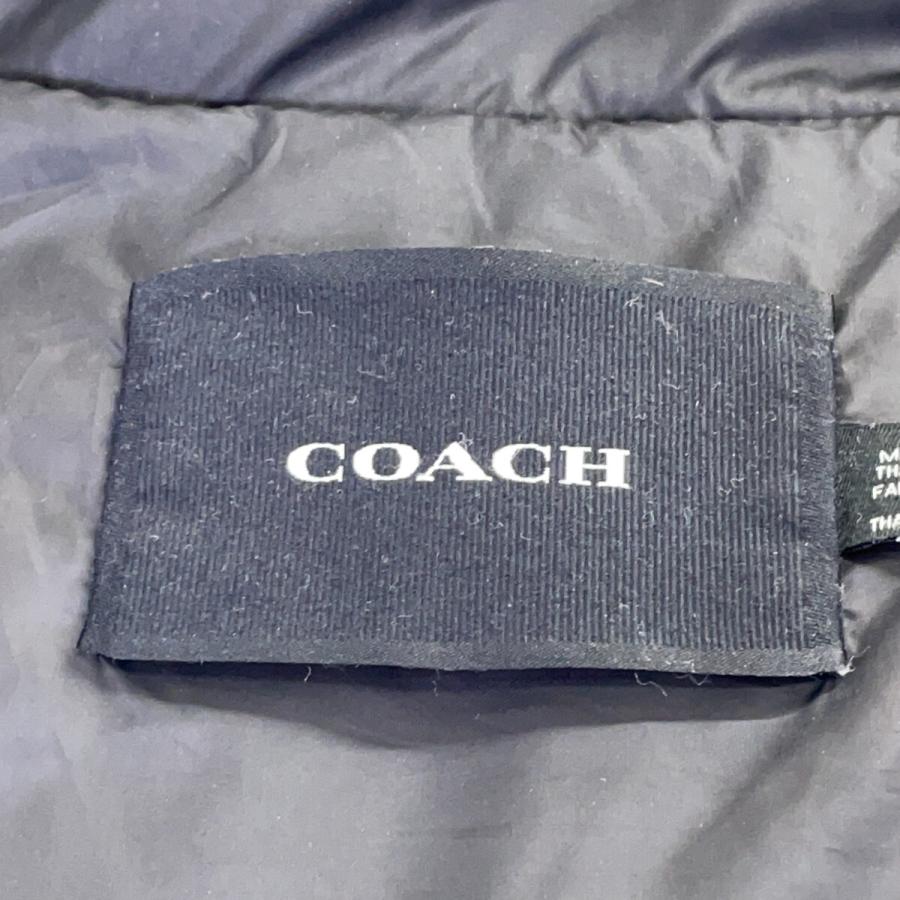 COACH（コーチ） C5216 ブラック コーデュロイ ダウンジャケット