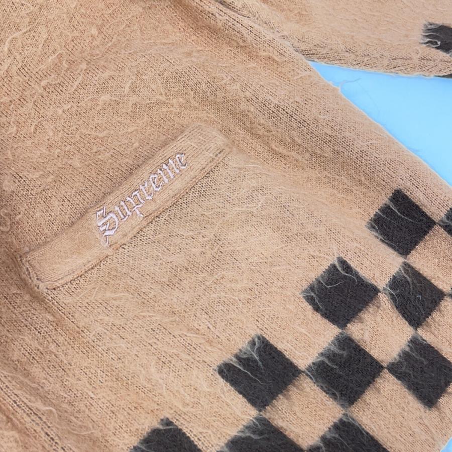 Supreme（シュプリーム） 21SS ブラウン brushed checkerboard
