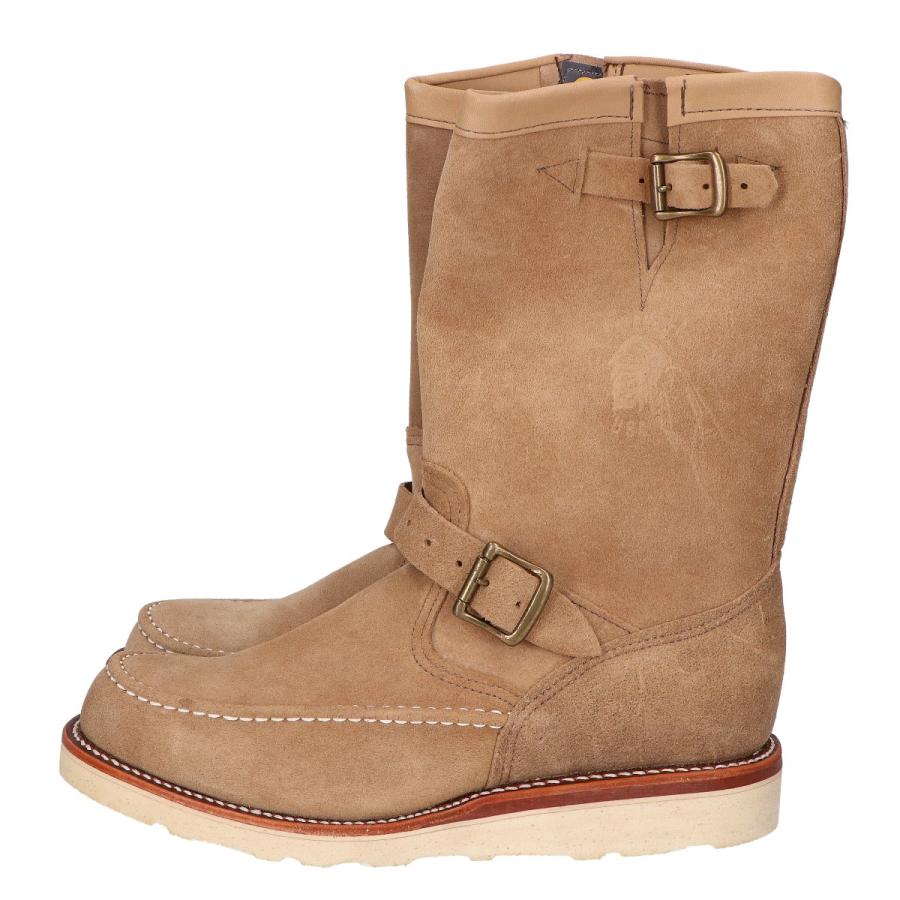 CHIPPEWA（チペワ） 新品同様/ 97874 スエード モックトゥ エンジニア