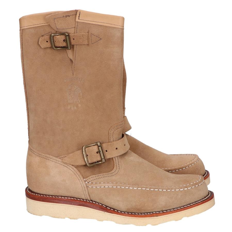 CHIPPEWA（チペワ） 新品同様/ 97874 スエード モックトゥ エンジニア