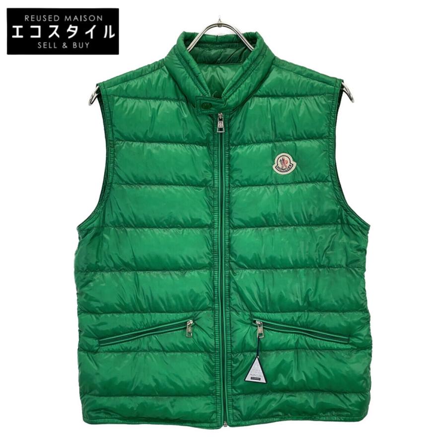 メ*^様 レアカラー　モンクレール　ダウンベスト　gui MONCLER グリー MONCLER（モンクレール） GUI ギュイ ダウンベスト 1 メンズ
