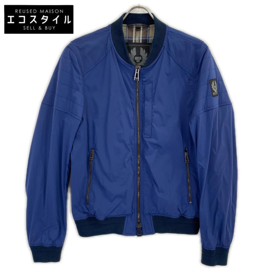 イタリア製 BELSTAFF ボンバージャケット BELSTAFF（ベルスタッフ） 71020201 ブルー ナイロン混 ブルゾン