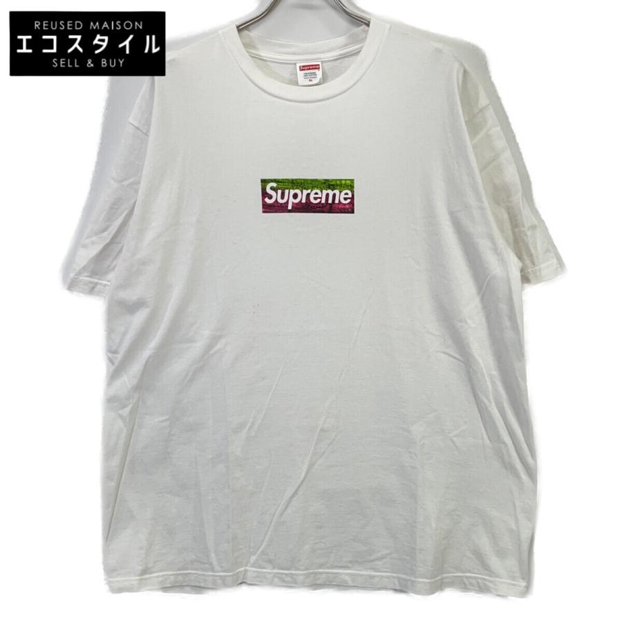 Supreme（シュプリーム） ホワイト Los Angeles Box Logo Tシャツ 