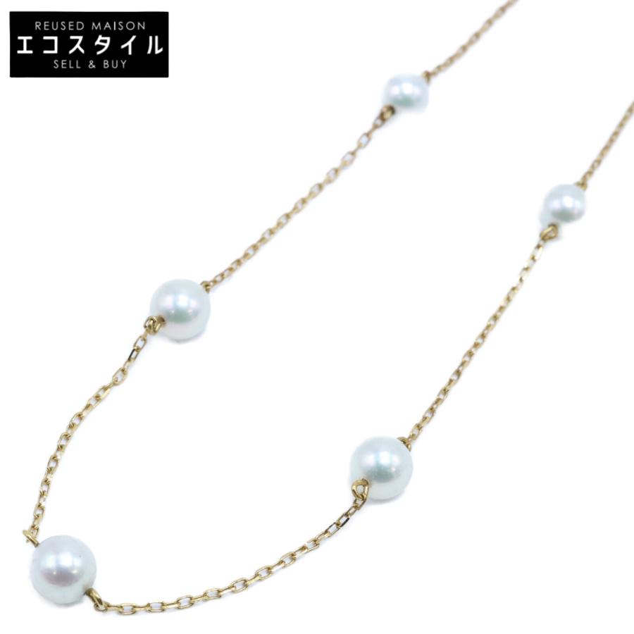 MIKIMOTO（ミキモト） K18 6mmアコヤパール ネックレス レディース 