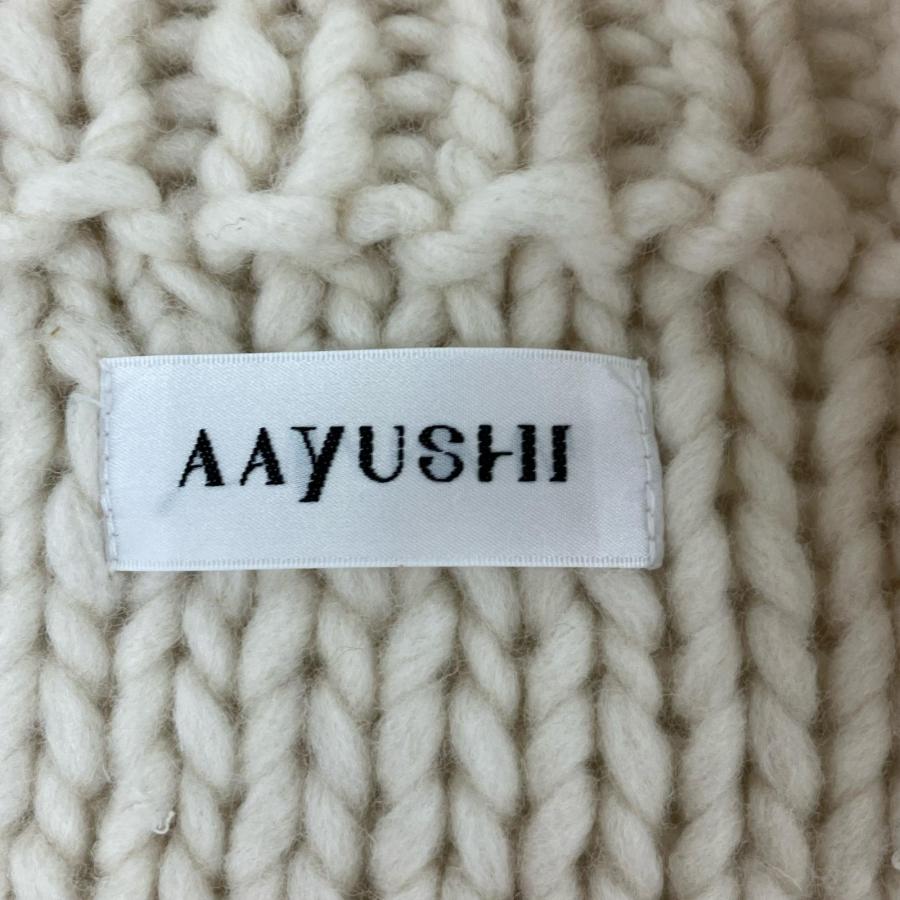 アユーシ SFF0803 ﾎﾜｲﾄ ｶｰﾃﾞｨｶﾞﾝ AAyUSHI アユーシ SFF0803 ホワイト カーディガン トップス ウール