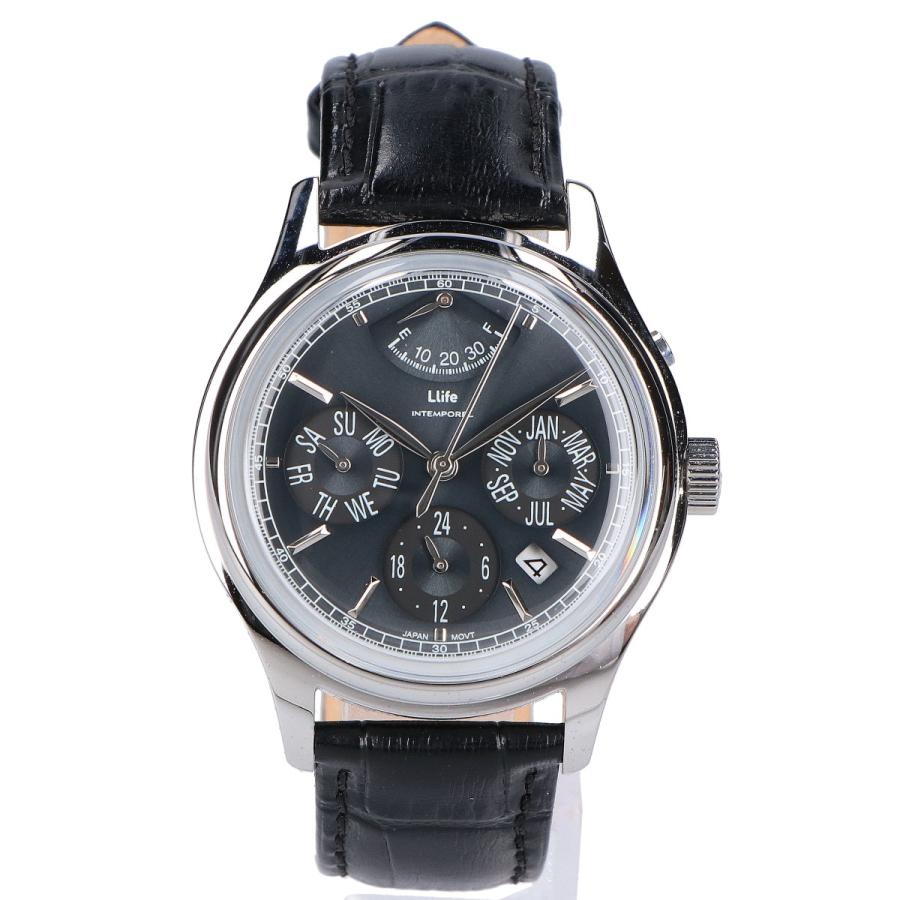 Llife ライフ INTEMPOREL WATCH シースルーバック 自動巻き 腕時計