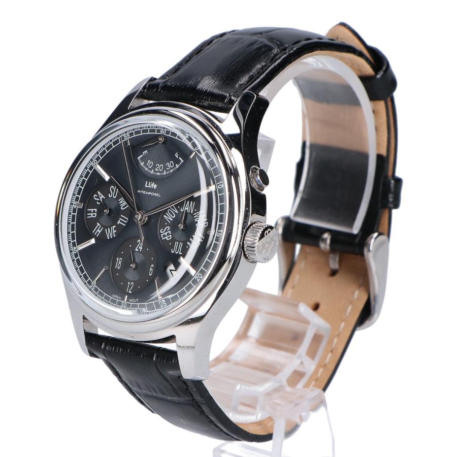 Llife ライフ INTEMPOREL WATCH シースルーバック 自動巻き 腕時計