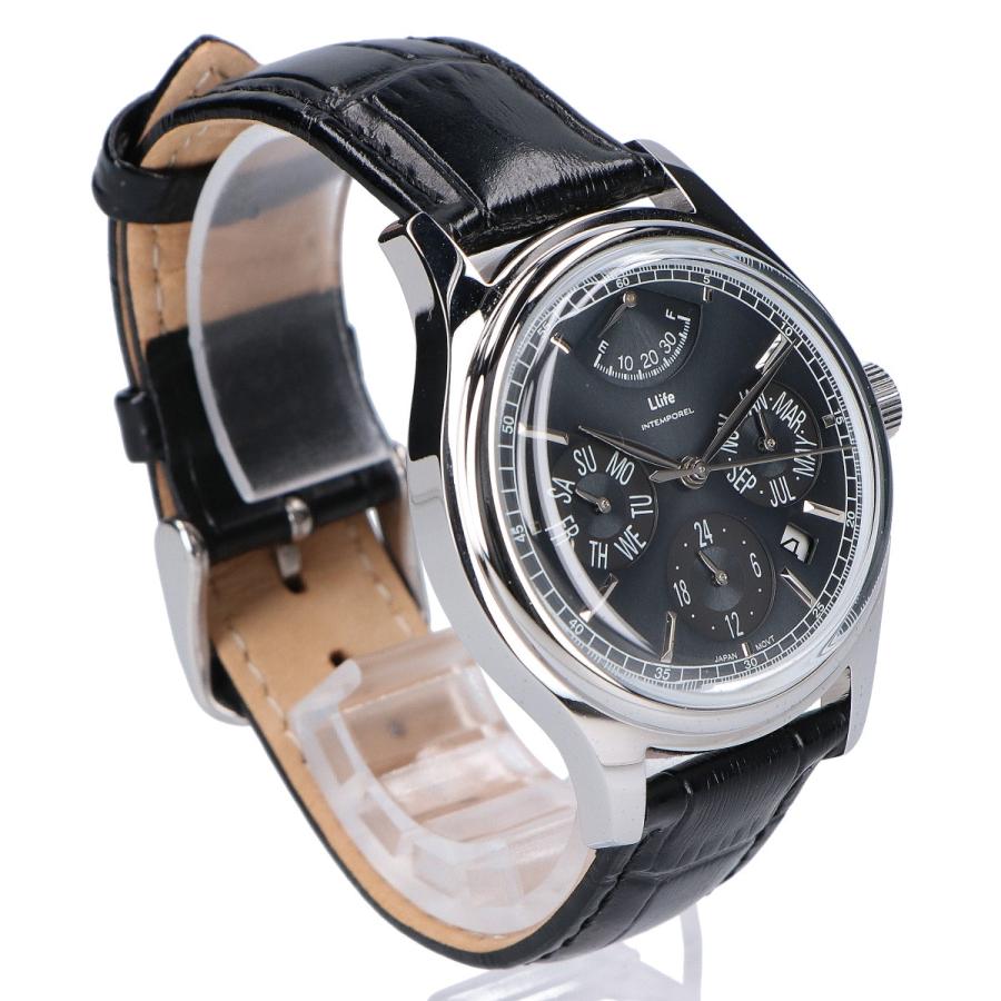 Llife ライフ INTEMPOREL WATCH シースルーバック 自動巻き 腕時計