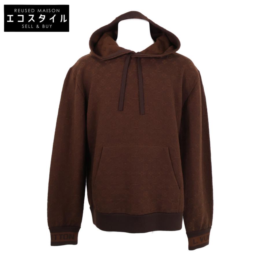 LOUIS VUITTON ルイヴィトン 【美品/国内正規】RM212 AU7 HLN81W モノグラム プルオーバー ニットパーカー M 美品/国内正規 LOUIS VUITTON ルイヴィトン RM212 AU7 HLN81W