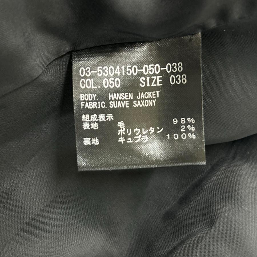 theory luxe セオリーリュクス 25年 ブラック Suave Saxony Hansen Jacket ブラック 38 ジャケット レディース 中古_5