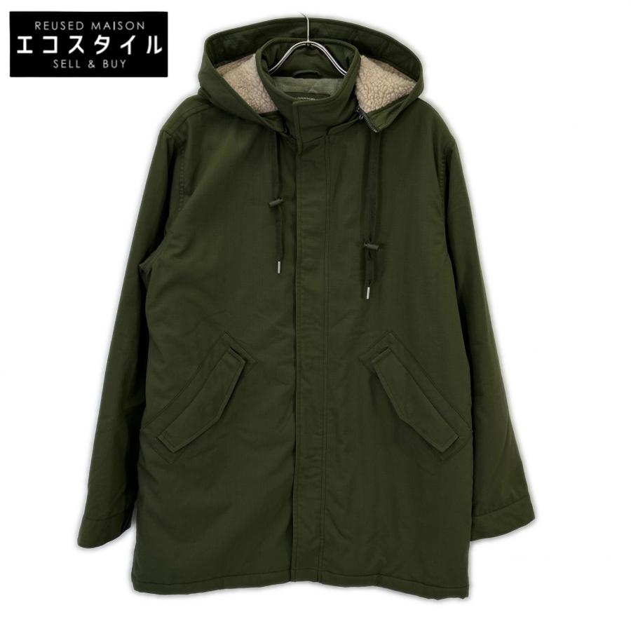 OUTERKNOWN アウターノウン 3020400233 カーキ リップストップナイロン モッズパーカ M OUTERKNOWN アウターノウン 3020400233 カーキ リップストップナイロン
