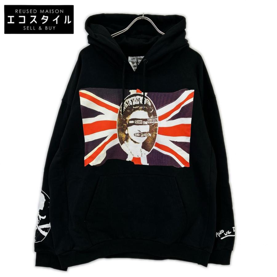 mastermind マスターマインド ×Sex Pistols Queen Boxy Fit Hoodie