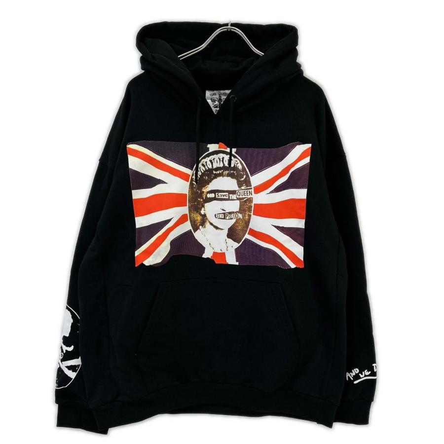 mastermind マスターマインド ×Sex Pistols Queen Boxy Fit Hoodie